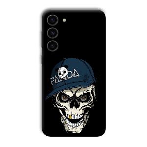 Panda & Skull Phone Customized Printed Back Cover for Samsung Galaxy S23