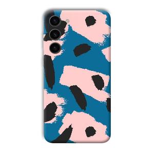 Black Dots Pattern Phone Customized Printed Back Cover for Samsung Galaxy S23