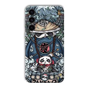 Panda Q Phone Customized Printed Back Cover for Samsung Galaxy S23