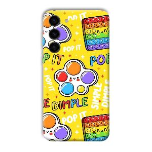 Pop It Phone Customized Printed Back Cover for Samsung Galaxy S23