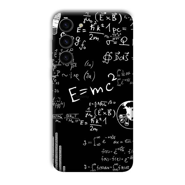 E is Equal To MC2 Phone Customized Printed Back Cover for Samsung Galaxy S23