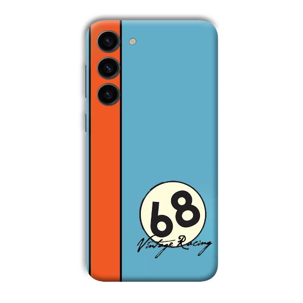 Vintage Racing Phone Customized Printed Back Cover for Samsung Galaxy S23