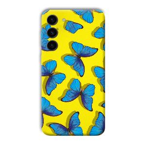 Butterflies Phone Customized Printed Back Cover for Samsung Galaxy S23