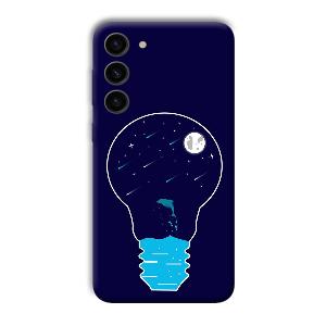 Night Bulb Phone Customized Printed Back Cover for Samsung Galaxy S23