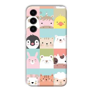 Kittens Phone Customized Printed Back Cover for Samsung Galaxy S23