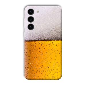 Beer Design Phone Customized Printed Back Cover for Samsung Galaxy S23
