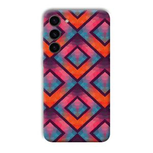 Colorful Boxes Phone Customized Printed Back Cover for Samsung Galaxy S23