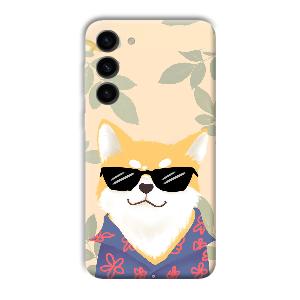 Cat Phone Customized Printed Back Cover for Samsung Galaxy S23