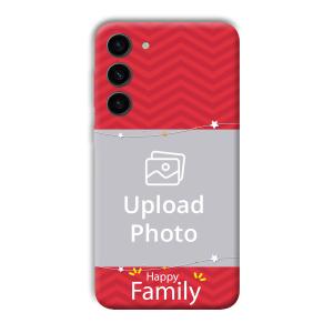 Happy Family Customized Printed Back Cover for Samsung S23+