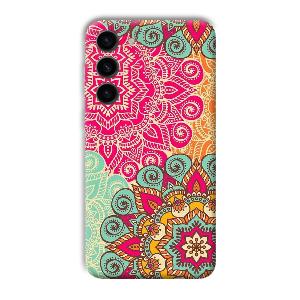 Floral Design Phone Customized Printed Back Cover for Samsung S23+