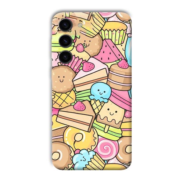 Love Desserts Phone Customized Printed Back Cover for Samsung S23+