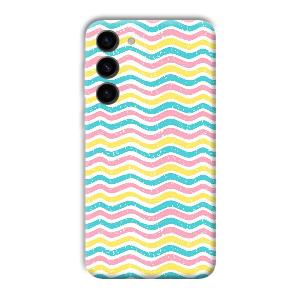Wavy Designs Phone Customized Printed Back Cover for Samsung S23+