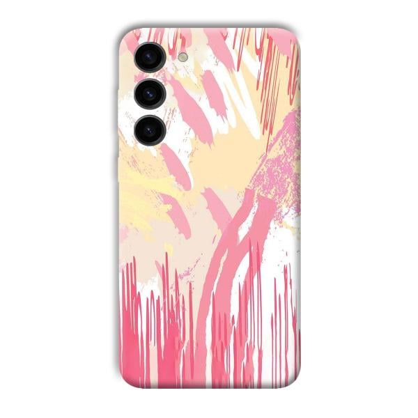 Pink Pattern Designs Phone Customized Printed Back Cover for Samsung S23+