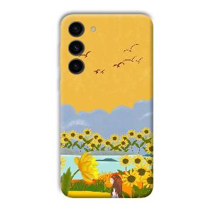 Girl in the Scenery Phone Customized Printed Back Cover for Samsung S23+