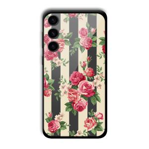 Wall of Flowers Customized Printed Glass Back Cover for Samsung S23+