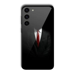 Hitman Customized Printed Glass Back Cover for Samsung S23+
