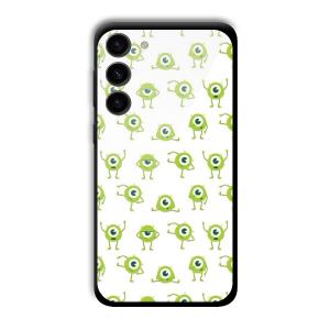 Green Eyes Customized Printed Glass Back Cover for Samsung S23+