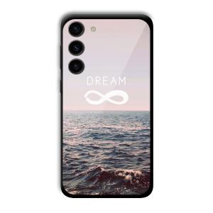 Infinite Dreams Customized Printed Glass Back Cover for Samsung S23+