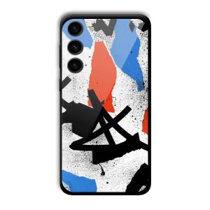 Abstract Graffiti Customized Printed Glass Back Cover for Samsung S23+