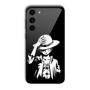 Cool Dude Customized Printed Glass Back Cover for Samsung S23+