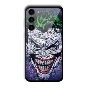 Joker Customized Printed Glass Back Cover for Samsung S23+