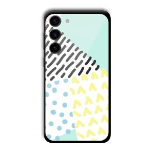 Cool Pattern Customized Printed Glass Back Cover for Samsung S23+