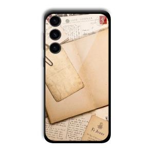 Journal Entry Customized Printed Glass Back Cover for Samsung S23+