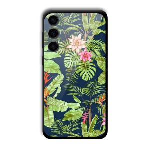 Forest at Night Customized Printed Glass Back Cover for Samsung S23+