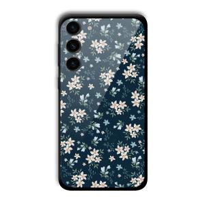 Little Flowers Customized Printed Glass Back Cover for Samsung S23+