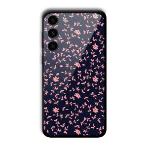Little Pink Petals Customized Printed Glass Back Cover for Samsung S23+