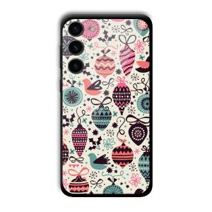 Abstract Customized Printed Glass Back Cover for Samsung S23+