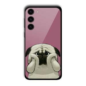 Chubby Dogo Customized Printed Glass Back Cover for Samsung S23+