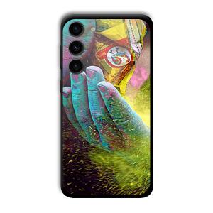 Festival of Colors Customized Printed Glass Back Cover for Samsung Galaxy S23