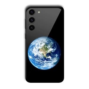 Floating Earth Customized Printed Glass Back Cover for Samsung