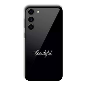 Beautiful Customized Printed Glass Back Cover for Samsung