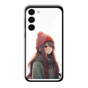 Little Girl Customized Printed Glass Back Cover for Samsung