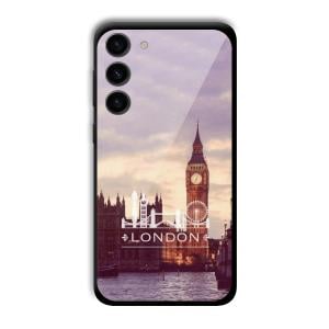 London Customized Printed Glass Back Cover for Samsung Galaxy S23
