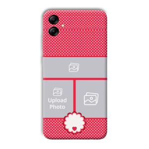 Little Hearts Customized Printed Back Cover for Samsung Galaxy A04e