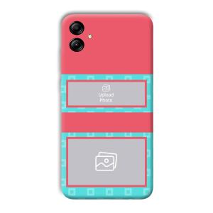 Blue Pink Customized Printed Back Cover for Samsung Galaxy A04e