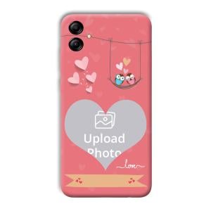 Love Birds Design Customized Printed Back Cover for Samsung Galaxy A04e