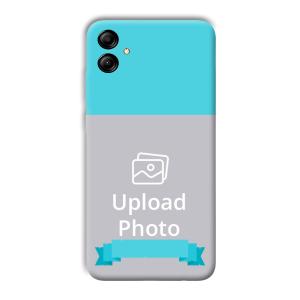 Blue Customized Printed Back Cover for Samsung Galaxy A04e