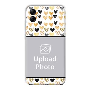 Small Hearts Customized Printed Back Cover for Samsung Galaxy A04e