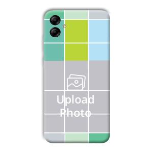 Grid Customized Printed Back Cover for Samsung Galaxy A04e