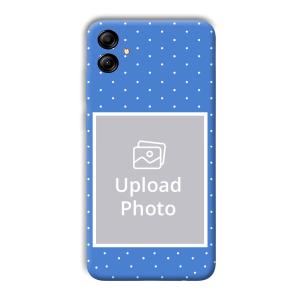 Sky Blue White Customized Printed Back Cover for Samsung Galaxy A04e