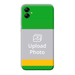 Green Yellow Customized Printed Back Cover for Samsung Galaxy A04e