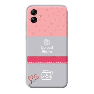 Pinkish Design Customized Printed Back Cover for Samsung Galaxy A04e