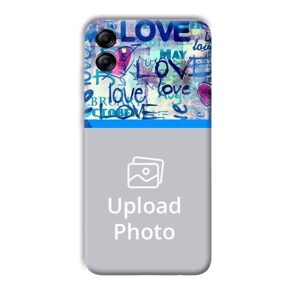 Love   Customized Printed Back Cover for Samsung Galaxy A04e
