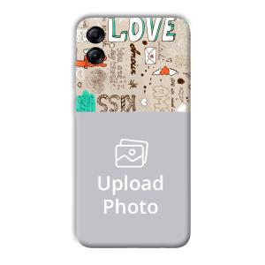 Love Customized Printed Back Cover for Samsung Galaxy A04e
