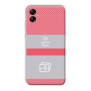 Pink Polka Customized Printed Back Cover for Samsung Galaxy A04e