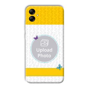 Butterflies & Yellow Customized Printed Back Cover for Samsung Galaxy A04e